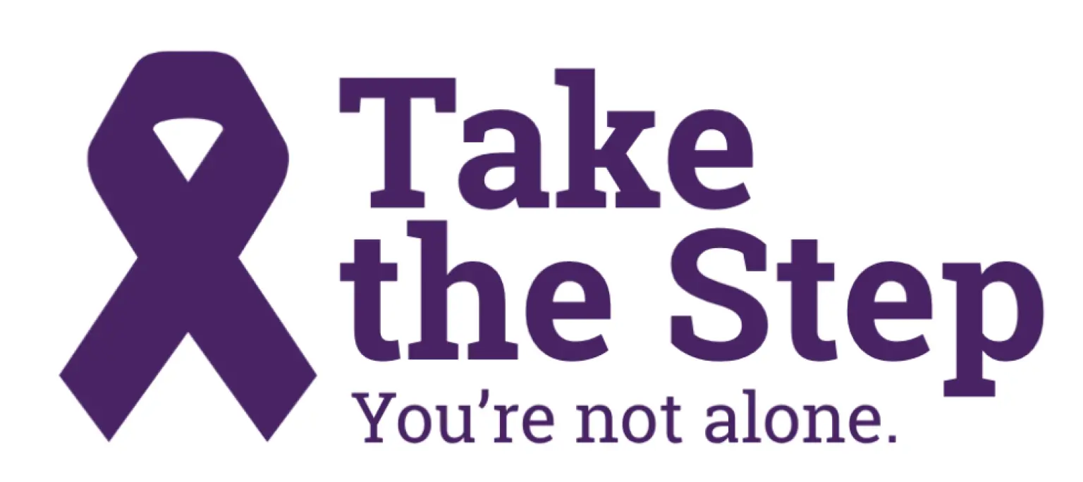 take the step logo, you are not alone
